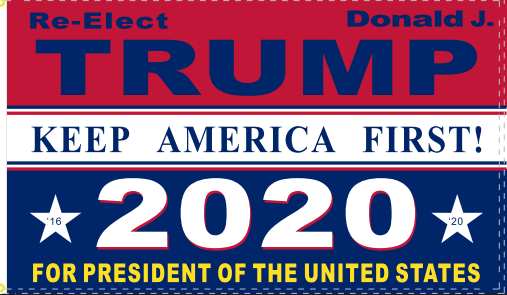 Primary image for DONALD TRUMP 2020 KEEP AMERICA FIRST 12x18 2x3 3x5 150D Nylon Flag Protect ELECT
