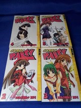 Comic Party Manga Volumes 2-5 English Tokyopop Sekihiko Inui  4 BOOKS - $51.41