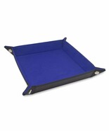 BCW 8 Inch Rectangular Leather Dice Tray - Blue (1-DT-REC-BLU) - $21.16
