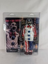 NECA HOUSE OF 1000 CORPSES CAPTAIN SPAULDING 8” 2003 Clothed Retro Sealed - $94.99