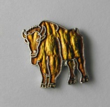 Buffalo Bison Animal Lapel Pin Badge 3/4 Inch - £4.43 GBP