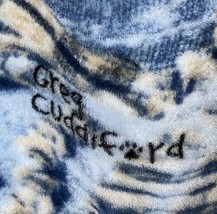 The Northwest Company Sign Greg Cuddiford Fleece Kitten Cat Throw Blanket 52x67 - $20.73