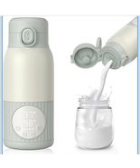 Portable Water and Milk Warmer For Travel 13oz Capacity Long Lasting Bat... - $21.05