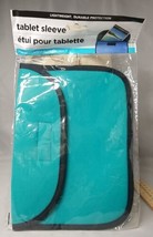 Tablet Sleeve Teal Fit up to an 8&quot; Screen 8 1/2&quot; x 6 1/2&quot; Lightweight  - £4.66 GBP