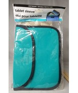 Tablet Sleeve Teal Fit up to an 8&quot; Screen 8 1/2&quot; x 6 1/2&quot; Lightweight  - £4.55 GBP