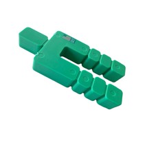 Glazelock Shim 4 3/16&quot;L x 1 7/8&quot;W with 5/8&quot; Slot Mini Snap-off Stackable... - $50.49+
