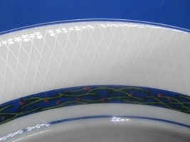 Dansk New Scandia Portugal White And Blue 11 1/8&quot; Dinner Plate VGC - $39.00