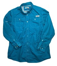 Mens Blue Mageallen Outdoors, Medium ,Fishing, Vented, Packets, Long Sleeve - €51,15 EUR