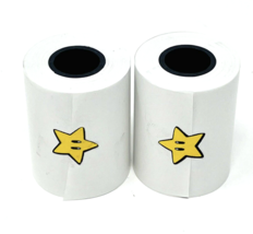 2 Rolls Replacement Game Printer Paper Compatible w/ Game Boy Printer NOT STICKY - £9.64 GBP