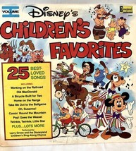 Disney Childrens Favorites Volume I And 2 Vinyl 33 LP 1970s Disneyland Records - £19.57 GBP