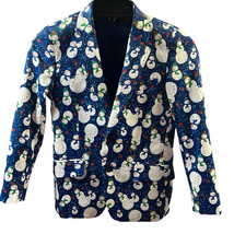 Suslo Couture Sport Coat Snowman All Over Print Tailored Perfection Boys... - £21.46 GBP