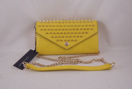 Rebecca Minkoff Wallet on a Chain with Studs Marigold with Gold Hardware NEW - £148.85 GBP