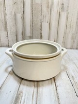 Stoneware Soup Tureen &quot;NO LID&quot; made in Japan KA100 Brown Stripe Handled - £10.27 GBP