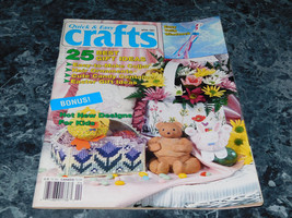 Quick and Easy Crafts Magazine April 1991 Dinosaur Towel - £2.37 GBP