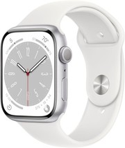 Apple Watch Series 3 38 mm Silver Aluminum Case White Sport Band MTEY2LL/A image 5