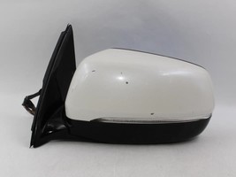 Left Driver Side White Door Mirror Power Heated Fits 2014-16 ACURA MDX OEM 19... - £495.56 GBP