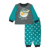 Star Wars The Mandalorian Grogu The Child Baby Yoda Toddler Boy Pajama Set - £10.04 GBP