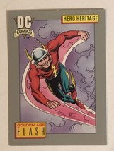 Golden Age Flash Trading Card DC Comics  1991 #4 - £1.53 GBP