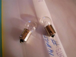 LIONEL REPLACEMENT BULBS  #431- 14 VOLT LARGE HEAD BAYONETS  (2) H47 - $1.86