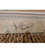 Buddy Morrow Autograph 1992 Ticket Stub Lowell Michigan | Tommy Dorsey T... - $34.27 CAD