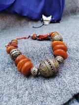 Moroccan Berber Necklace, enamel necklace, Handmade necklace, Tribal nec... - £129.74 GBP