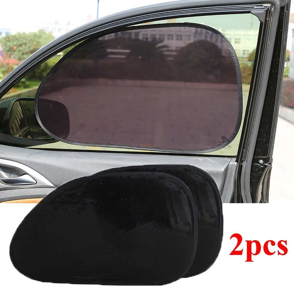 Car Sun Shade UV Protection Car Curtain Car Side Window Sunshade Electrostatic - £11.57 GBP+
