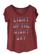 Lucky Brand Womens Short Sleeve Graphic Tee (Light up the Night Sky, Large) - £153.73 GBP
