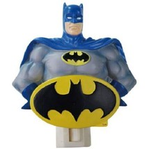 DC Comics Batman Bat Chest Belt Logo 4&quot; Resin Figure Nightlight NEW UNUSED - $16.44