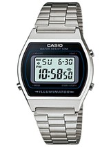 Casio B640WD-1A Stainless Steel Alarm Chronograph Men&#39;s Watch - £31.65 GBP