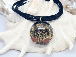 Tree Of Life Magick Orgone Pendant| Motivation| Happiness| Protection| Red - £17.92 GBP