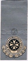 Matchbook Cover St John Ambulance Brigade Excise Tax - $3.95