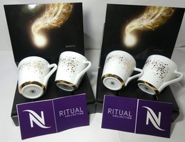 Nespresso Ritual 2 X 2 Mug Kit LE 2014 Coffee Cups W Box &amp; SKU 3403/2,New - $1,500.00