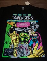 Vintage Style Marvel Comics Avengers Thor Loki Antman Hulk T-Shirt Mens Medium - £15.82 GBP