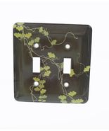 Light Switch Cover 3d Rose Twisted Vines Double Toggle Switch Cover - $3.46