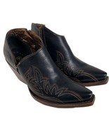 Ariat Jolene Cash Black Snip Toe Western Zip Booties Women&#39;s Size 8 - £72.59 GBP