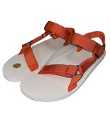 Teva Sandals Mens Orange Original Universal Sport Hiking Trail Strappy Q... - £49.56 GBP