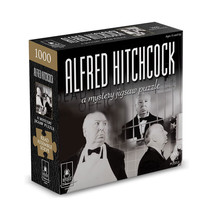 Alfred Hitchcock Classic Mystery Jigsaw Puzzle 8 x 8&quot; - £34.00 GBP