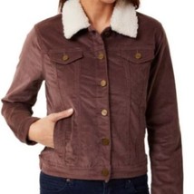Nanette Lepore Womens Long Sleeve Button Up Sherpa Collar Jacket Size XL... - £31.64 GBP