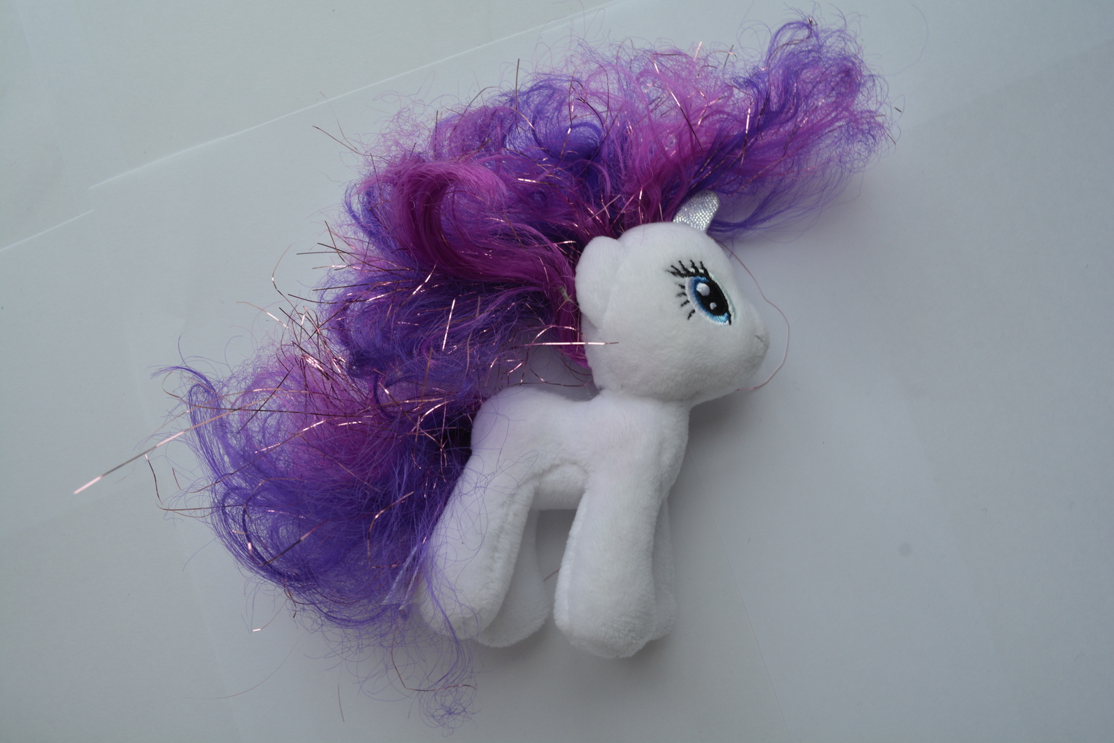 Rarity Ty Beanie Buddies Plush My Little Pony 2015 about 12.5 cm Used Please loo - $10.00