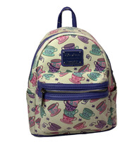 Disney Loungefly Alice in Wonderland Mad Tea Party Cup Backpack -see Des... - £22.47 GBP