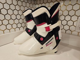 Rossignol 105 Ski Boots Size 27.5 - White &amp; Black - Made In Italy! - £72.59 GBP