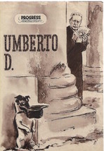 Umberto D. Movie Brochure Progress Filmilustrierte De Sica 1952 - £7.36 GBP