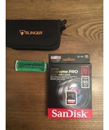 SanDisk Extreme PRO 32GB SDHC UHS-I Memory Card, Card Reader &amp; Card Case... - $280.80 MXN
