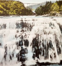 Middle Falls Letchworth State Park #2 Postcard Waterfalls New York c1930s DWS5D - £15.62 GBP