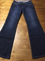 Paige Women&#39;s Jeans Robertson Relaxed Wide Leg Studded Jeans Size 27 X 31 - $34.65