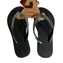 Havaianas Kids Slim Glitter Flip Flops Size 9 New - £13.92 GBP