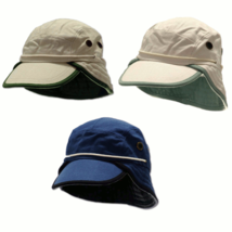 Mental Wester Outback Outdoor Adventure Canvas Wide Brimmed Sun Fishing Hat - £7.95 GBP+