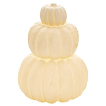 White Tri-Stack LED Pumpkin - $48.10