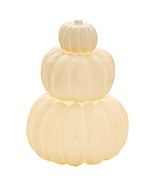 White Tri-Stack LED Pumpkin - $886.41 MXN