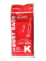 75 Royal Dirt Devil Stick Vac Type K Allergy Vacuum Bags, All Dirt Devil Stick v - £55.77 GBP